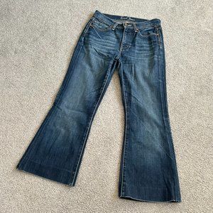 - Earl Jean Bootcut Jeans Whiskered Vintage Sz 28    - S1737